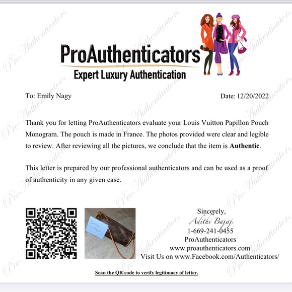 SOLD: Louis Vuitton Mini Pochette Papillon - Picture 11 of 11